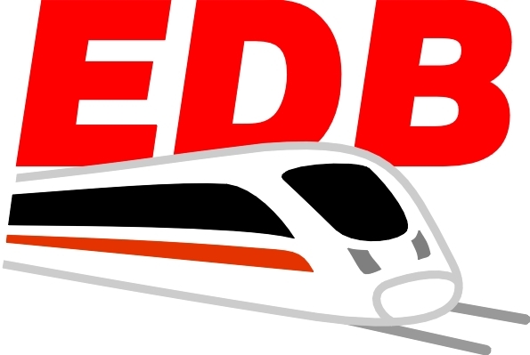 Logo EDB Eisenbahndienstleistungen und Bahntechnik GmbH