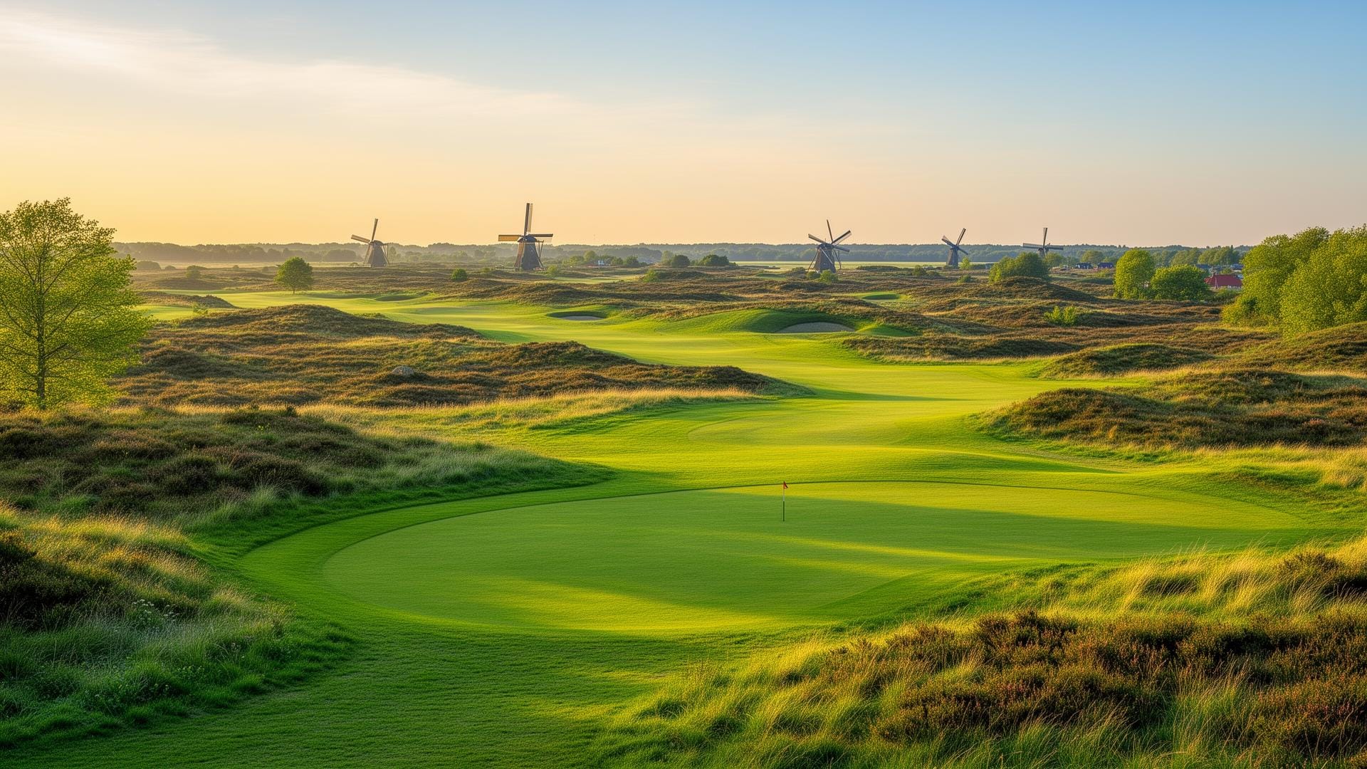 Natural landscape at Golf Lounge Hamburg Moorfleet