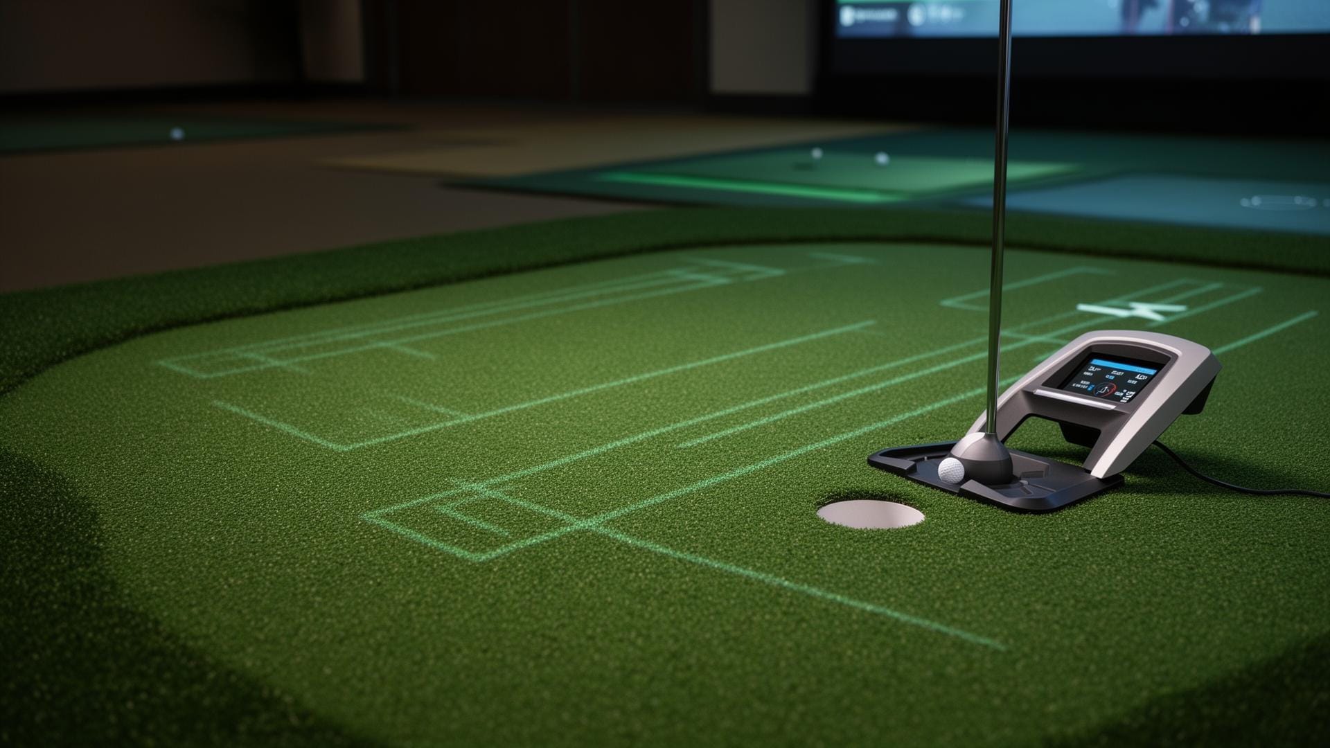 PuttView Augmented Reality Putting Golf Lounge Hamburg