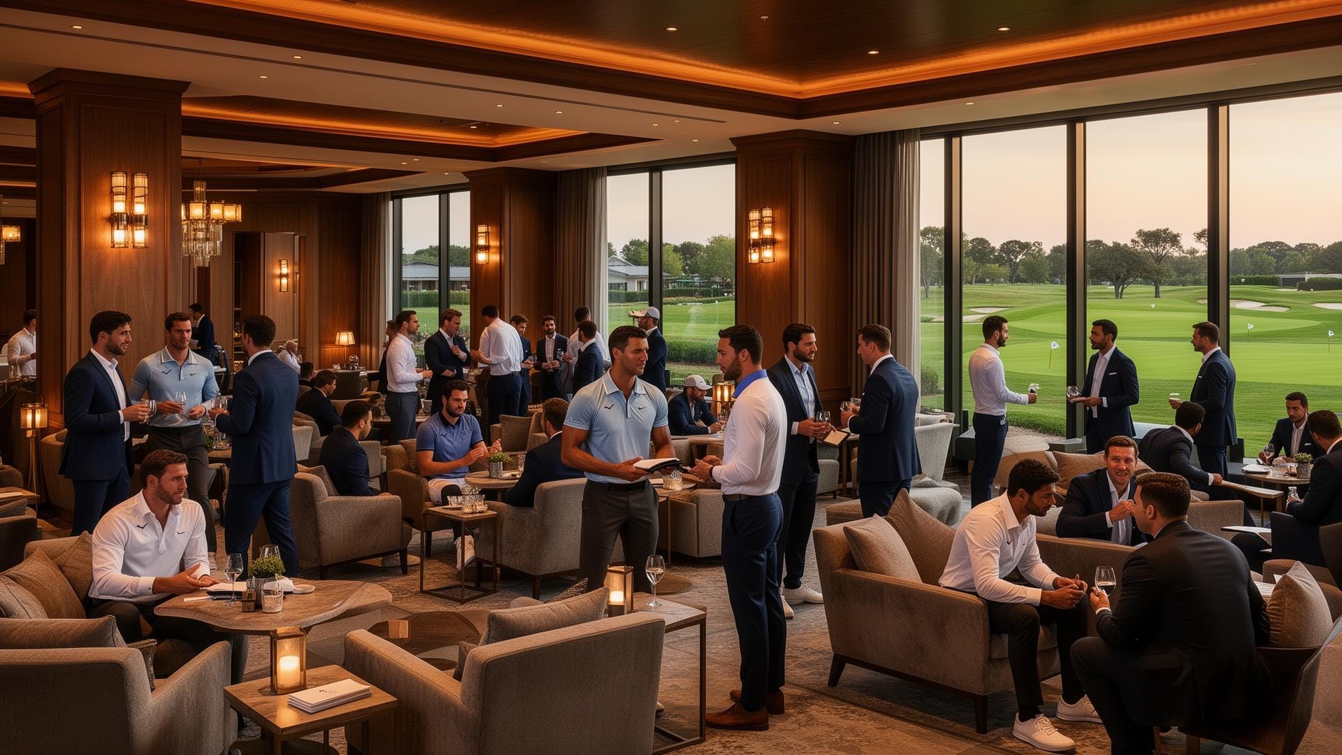 Sporthilfe Alumni Meeting at Golf Lounge Hamburg