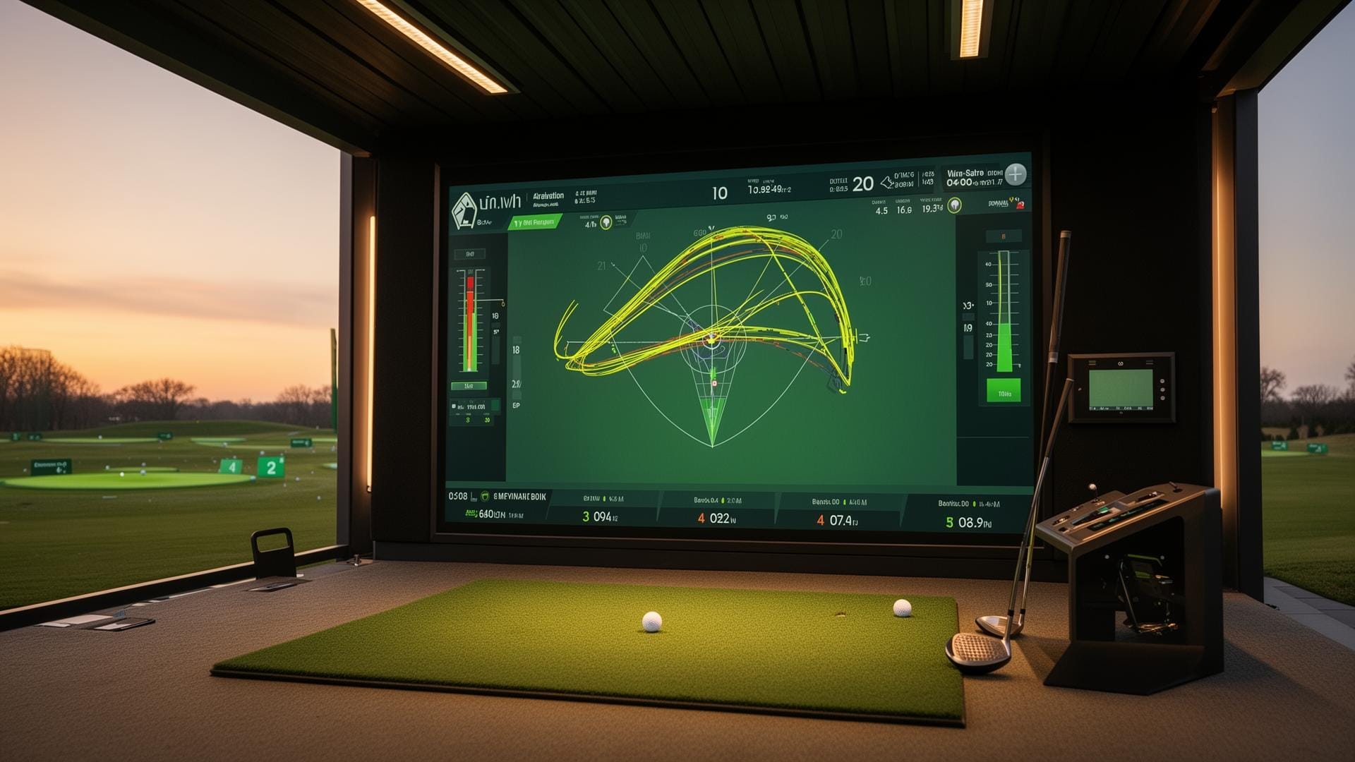 TrackMan Golfsimulator Technologie