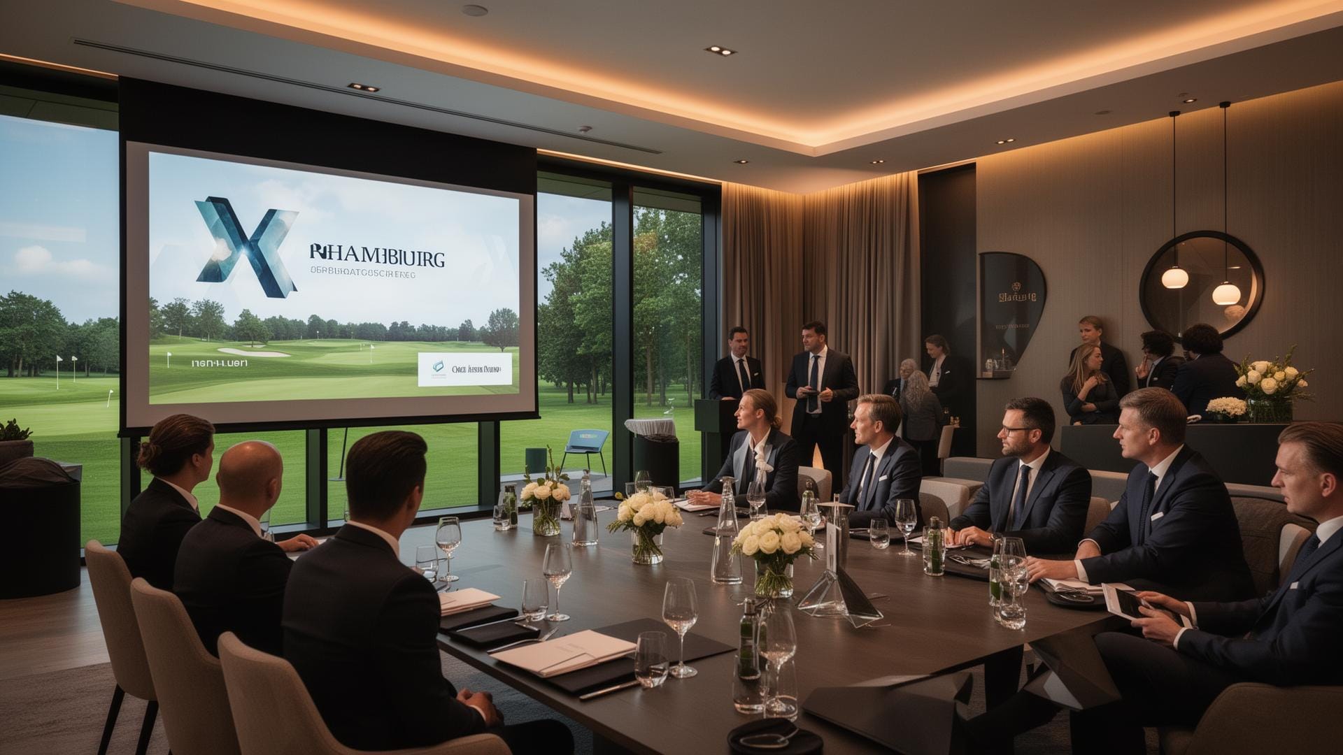Firmenevent im Golf Lounge Resort Hamburg