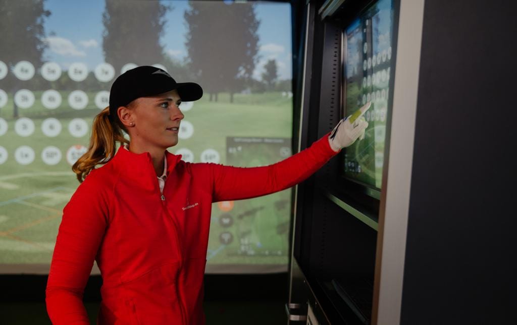 TrackMan Range Technology Golf Lounge Hamburg