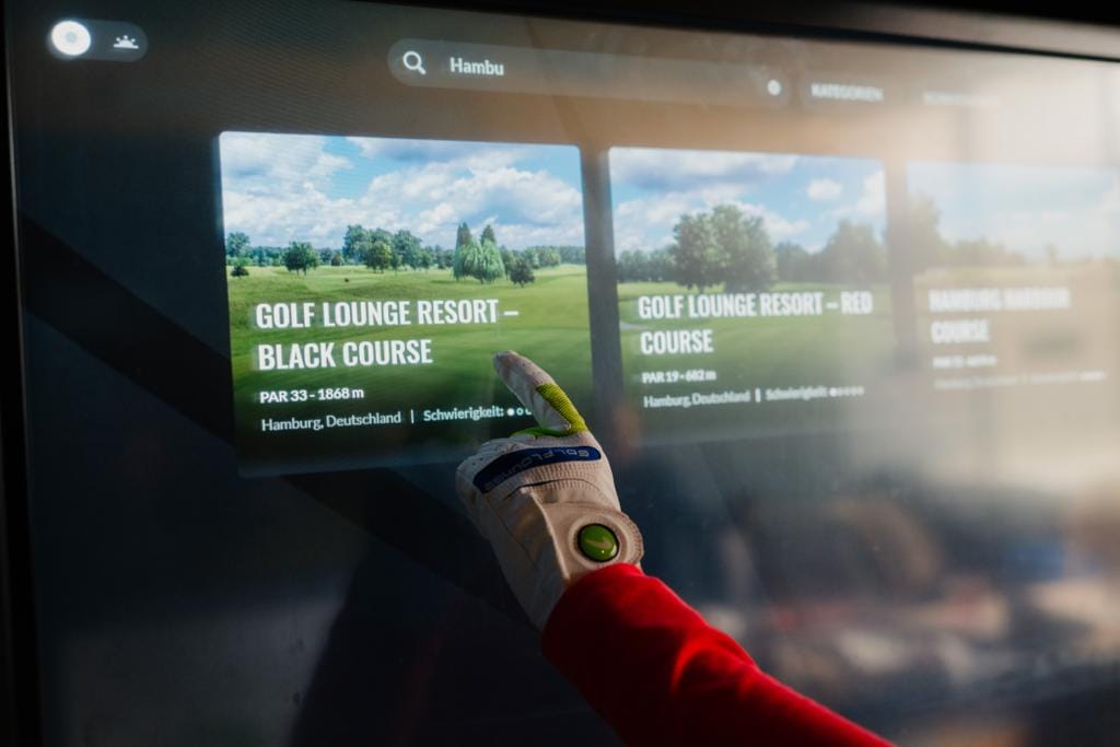 Premium Training Facility Golf Lounge