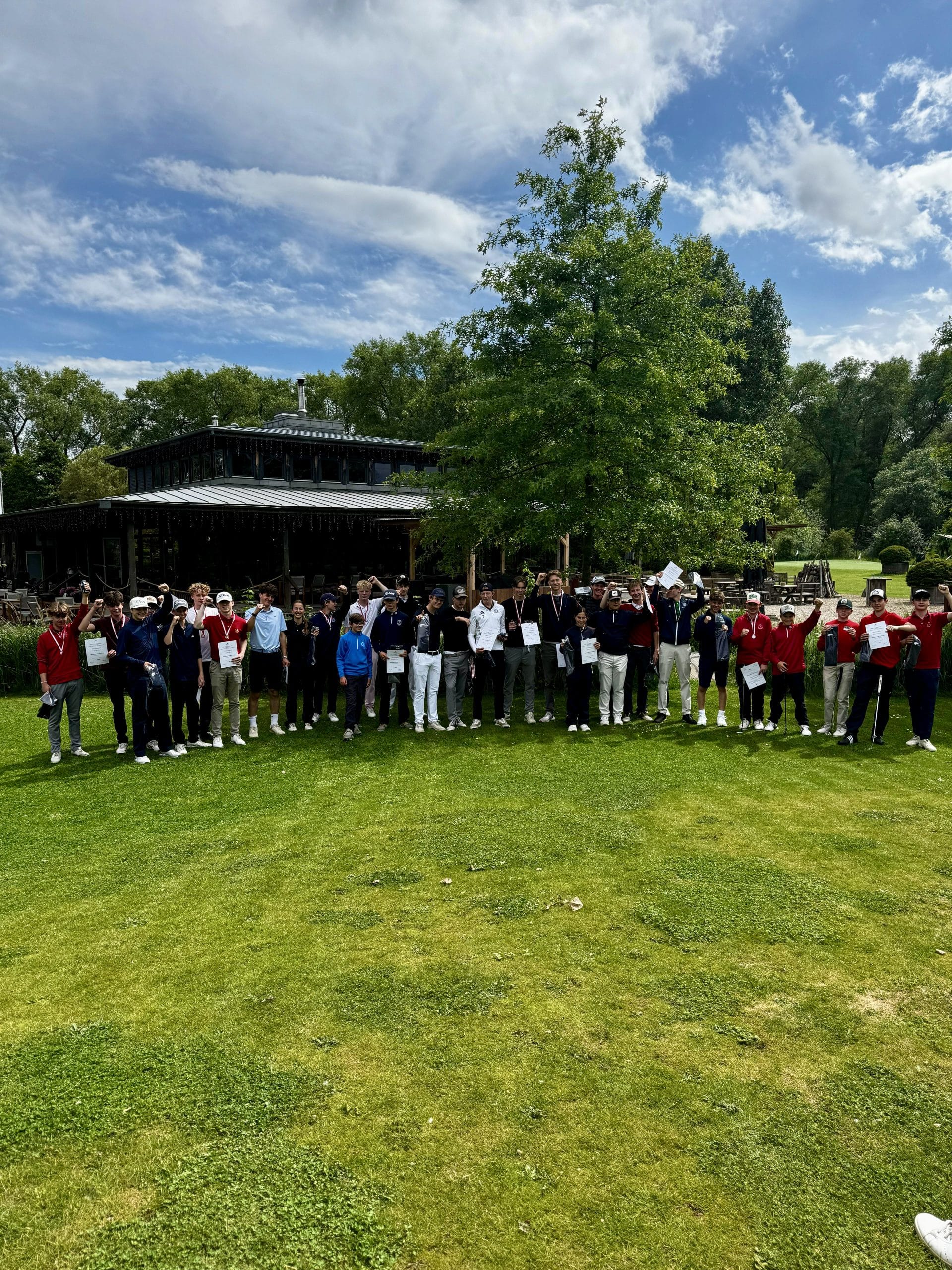 Award ceremony Golf Cup