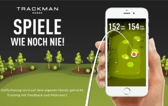 TrackMan Range App Interface - Ball flight analysis