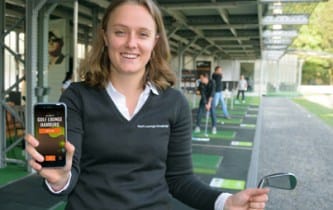 TrackMan Range Driving Range Golf Lounge